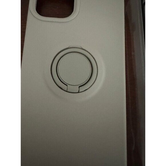 Mocca 13 silicone Stand Case 6.1 inch Stone Beige Ring Screen Camera Protectors - Picture 2 of 6